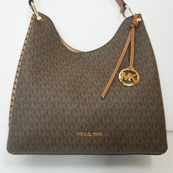 Michael Kors Bags Michael Kors Joan L Slouchy Shoulder Bag Mk Brown Poshmark